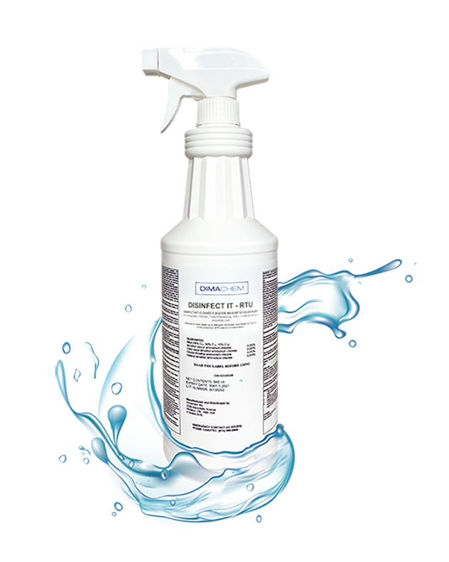 Disinfect It RTU | One-Step Disinfectant Cleaner | Dimachem