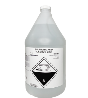 sulphuric acid solution 5.25n